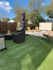 Campings Cb - Espace & confort, 3 ch, 41m2, proche mer : photos des chambres