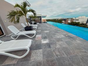 1 Bedroom Apartment in Aldea Zama King Bed Wifi Elle 01