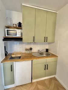 Appartements Le Petit Porspaul T2 vue mer et proximite plage : photos des chambres