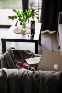 Modern house with private hot tub