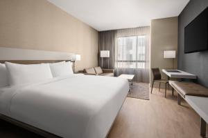 Guest room, 1 King, City view room in AC Hotel by Marriott Santa Rosa Downtown