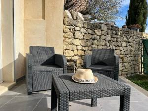 Maison sur la colline du Barroux - 3hvězdičkové hotely ve městě Le Barroux