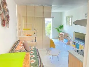 Studio Bougainvillier Style Bohème - Marigot