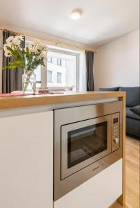 New condo with free parking in a garage