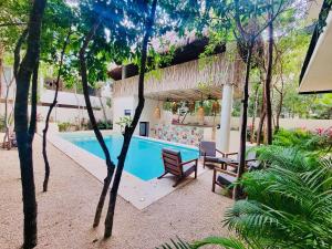 4 Bedroom Deluxe Penthouse with Private Roof Garden With Pool in Aldea Zama Tikal 17