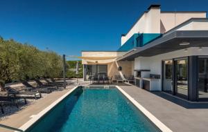 Modern villa zara with pool in Visnjan 