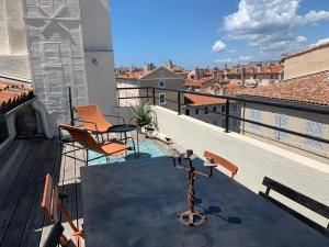 Studio Toit terrasse Vieux Port