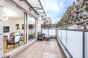 Luksusowy apartament blisko centrum, parking w garażu podziemnym