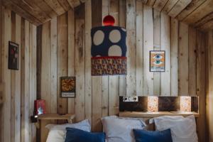 Maisons de vacances Les cabanes du Dauphine et logis a la ferme : photos des chambres