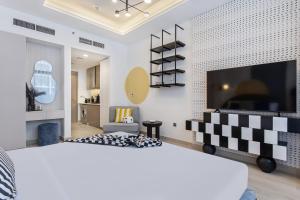 Modern Boutique Studio with Burj Khalifa View