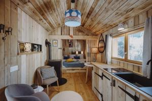 Maisons de vacances Les cabanes du Dauphine et logis a la ferme : photos des chambres