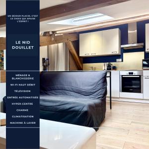 Appartements Le Nid Douillet - Clim - Fibre - Chaleureux - Lumineux : photos des chambres
