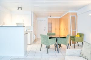 Studio with sea and harbor views