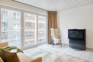 Studio with sea and harbor views