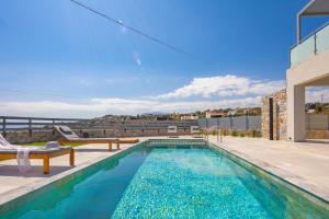 Giannas Panoramic Seaview Twin Villas with pool 1