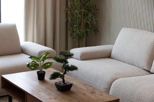 Luxury 1-Bedroom Apartment with Hall in Mamsha