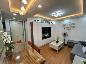 Away from but close like family room