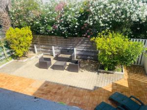 Villa 5mn mer, 8pers, 100m2, grande terrasse, clim