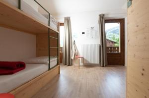 Bed in 6-Bed Female Dormitory Room room in Ostello Alpino