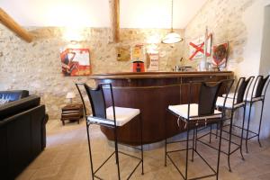 Maisons de vacances Authentique mas avec vue et piscine Eygalieres LS1-447 : photos des chambres