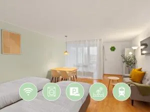 DX Homes - 80m2 voll ausgestattet inklusive Loggia - ideal für längere Aufenthalte - 艾恩灵