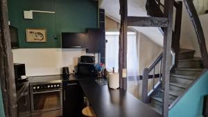 Appartement typique Rouen centre avec parking gratuit