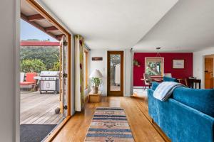 Boho-Style Point Loma Retreat Large Outdoor Deck