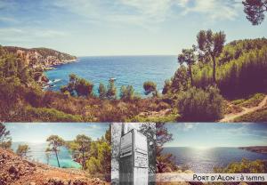 Villas Villa Ma Cardaline avec Piscine et Vue Mer avec 3 Chambres pour 6 Personnes Classe 3 Etoiles : photos des chambres