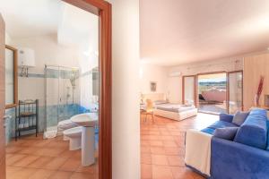 Relaxing Cristal Blu Studio sleeps 4 num1493