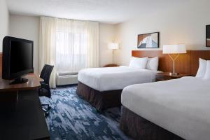 Double Room with Two Double Beds room in Fairfield Inn Huntsville