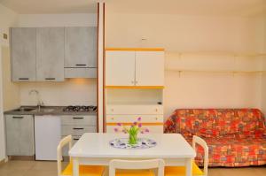 Modern studio apartment with seaview balcony