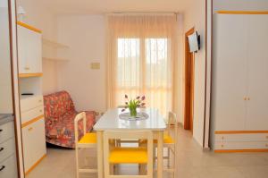 Modern studio apartment with seaview balcony