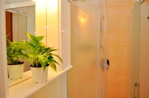 Modern studio apartment with seaview balcony