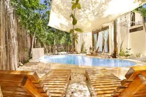 Loft Cabins In Cenotes Natural Park Tulum - Balcheil