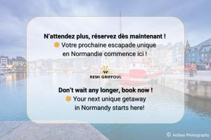 Appartements Key West - charming studio ON the port of Honfleur - Superb 360 view : Studio