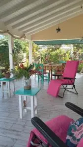 Gîte Tropicool dans jardin tropical à Sainte-Anne - DʼEsquainville