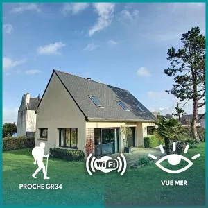 Ti sklaer - vue mer - wifi - Lanvéoc
