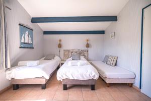 Maisons de vacances Nouveau ! Maison familiale a 100m de la plage : photos des chambres