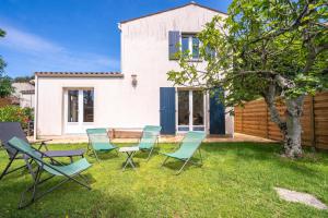 Maisons de vacances Nouveau ! Maison familiale a 100m de la plage : photos des chambres