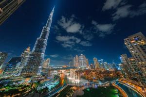 Grande Signature Residence, Burj Khalifa and Fountain View