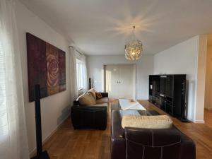 110kvm lyxig bostad med öppen spis och balkong