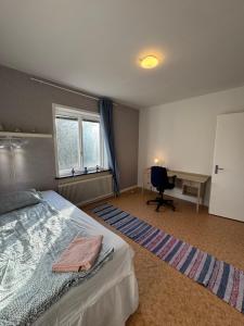 110kvm lyxig bostad med öppen spis och balkong