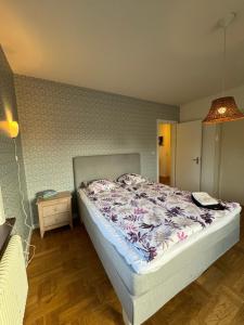 110kvm lyxig bostad med öppen spis och balkong