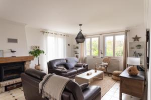 Maisons de vacances L-Ecrin de Pleneuf - Jolie maison avec 2000m2 de jardin : photos des chambres