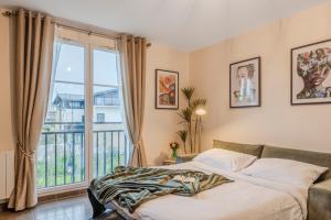 Appartements Agora by Kleidos - Bel appartement T3-6 personnes, Disney 10 mn, parking gratuit : photos des chambres