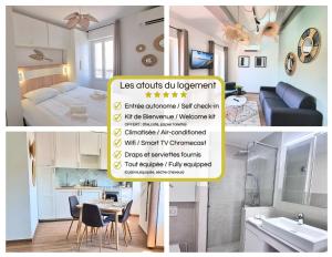Appartements COCOON Neuf - Climatise - Centre ville : Appartement 1 Chambre