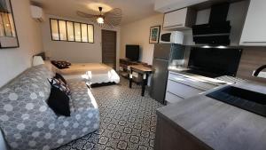 Studio climatisé Lantanas 4 personnes
