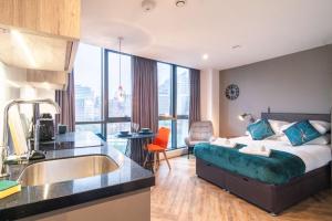 Modern Studio Apartment in Central Manchester
