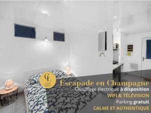 Appartements Escapade en Champagne - Modern, Wifi, 2 pers : Appartement 1 Chambre