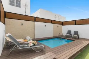 Villa Berkana De Lujo Con Piscina - Güime